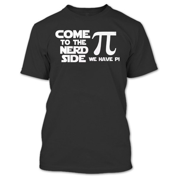 A black t-shirt with the shopify logo