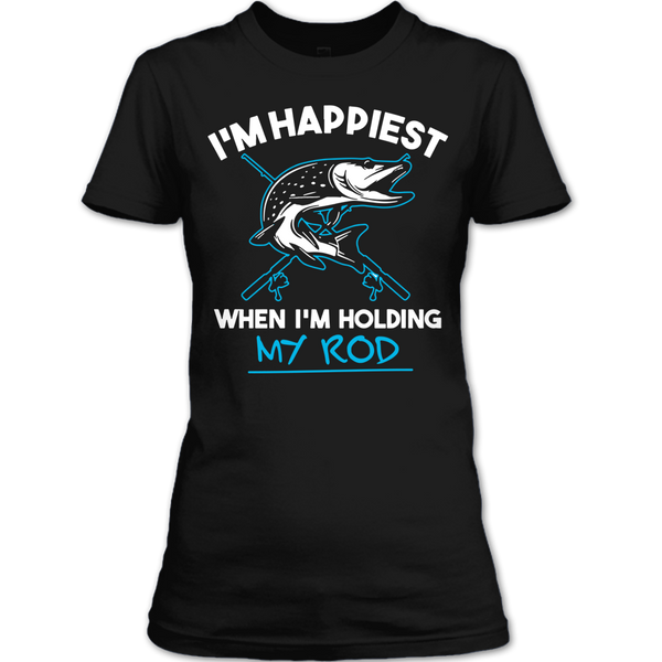 A black t-shirt with the shopify logo