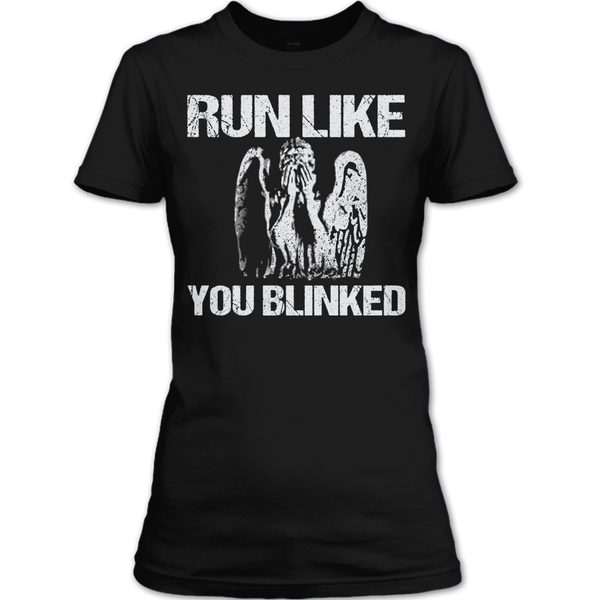 A black t-shirt with the shopify logo