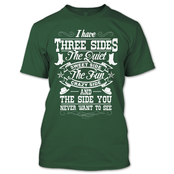 A black t-shirt with the shopify logo