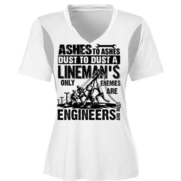 Lineman's Only Enemies T Shirt, I Love Lineman T Shirt, Awesome T-Shirts