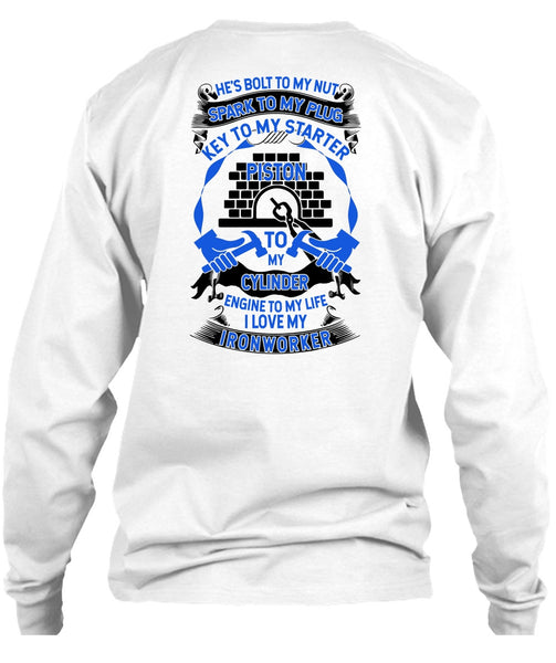 I Love My Ironworker T Shirt, I Love Ironworker T Shirt