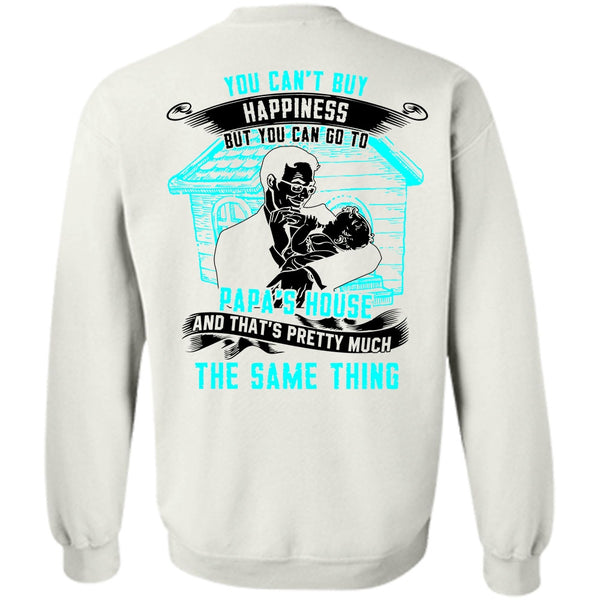 A black t-shirt with the shopify logo