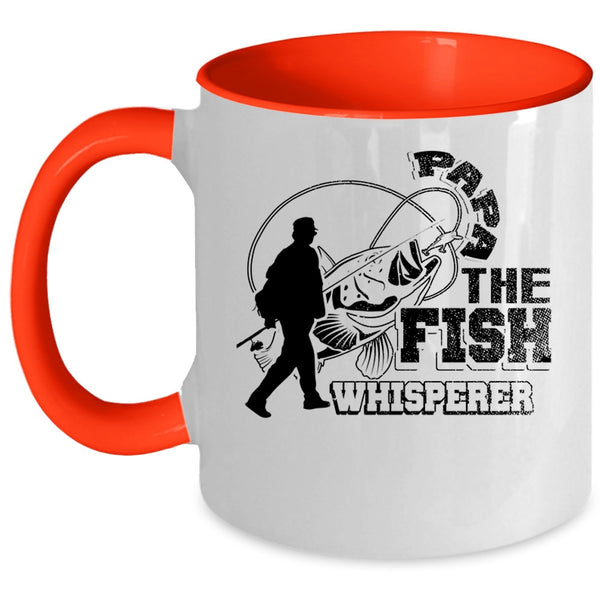 Cool Fishing Dad Coffee Mug, Papa Accent Mug