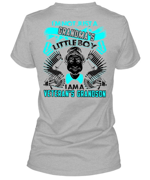 I Am A Veteran's Grandson T Shirt, Being A Veteran T Shirt