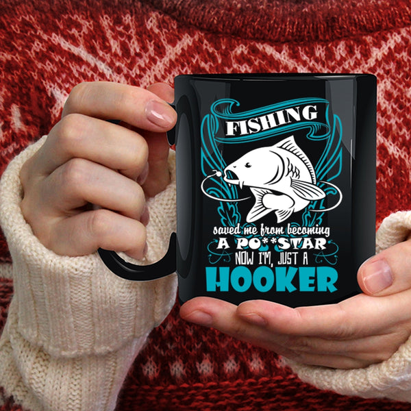Fishing Coffee Mug, Cute Gift For Fisher Coffee Cup