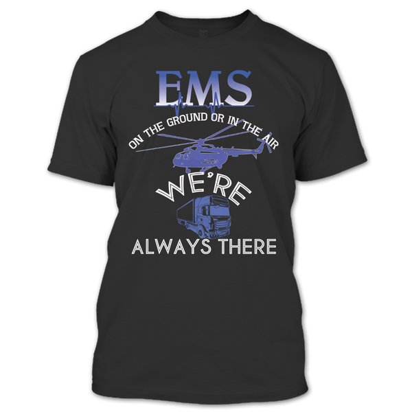 A black t-shirt with the shopify logo