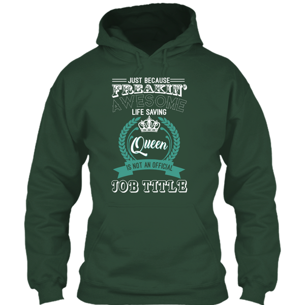 A black t-shirt with the shopify logo