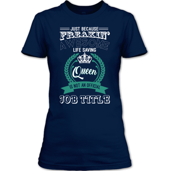 A black t-shirt with the shopify logo