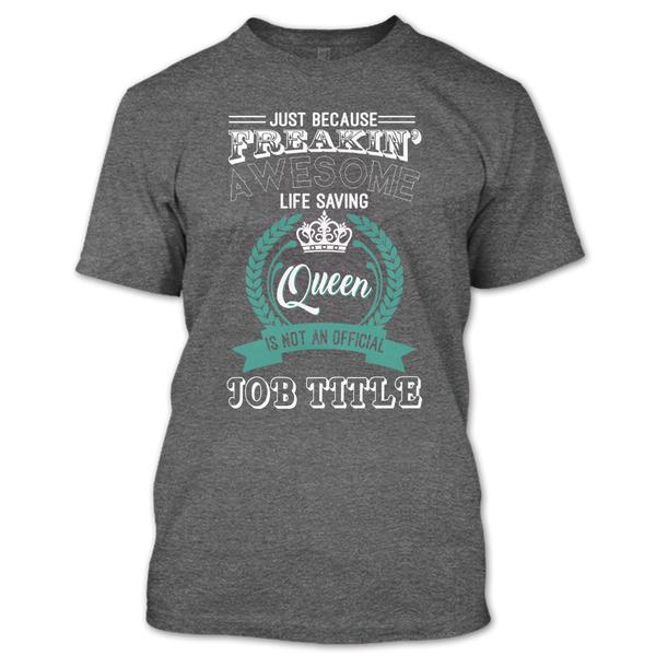 A black t-shirt with the shopify logo