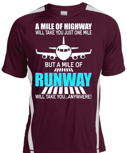 A Mile Of Highway T Shirt, Being A Pilot T Shirt, Cool Shirt