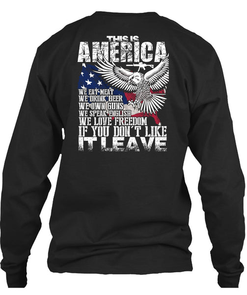 This Is America T Shirt, We Eat Meat T Shirt