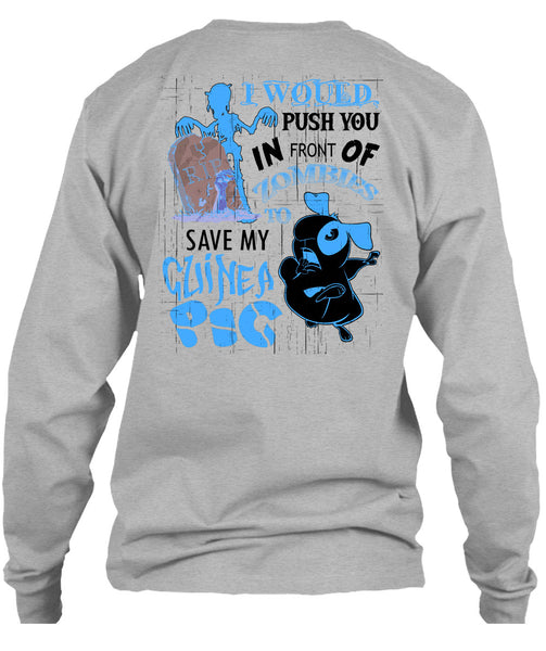 Zombies To Save My Guinea Pig T Shirt, I Love My Dog T Shirt