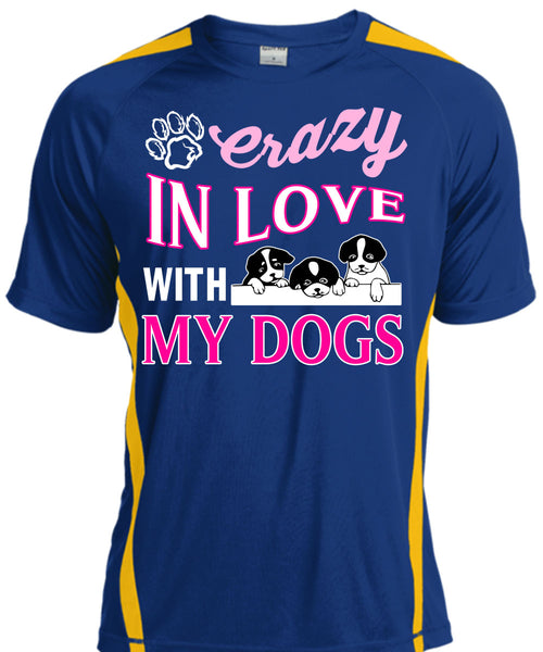 Crazy In Love With My Dogs T Shirt, I Love My Dogs T Shirt, Cool Shirt