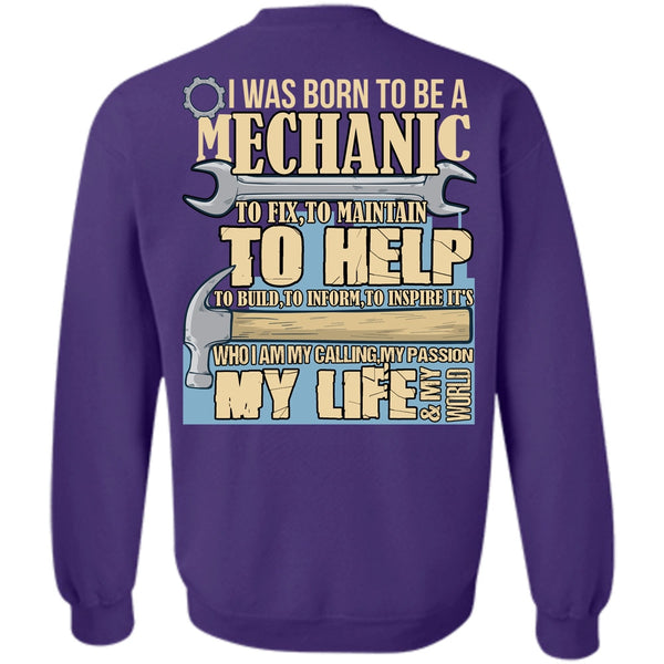 My Life T Shirt, I Love Mechanic Sweatshirt