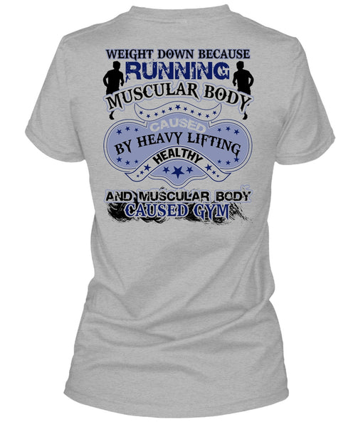 Running Muscular Body T Shirt, I Love Running T Shirt