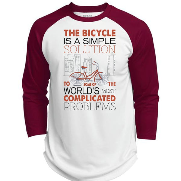 The World's Most Complicated Problems T Shirt, Sport T Shirt  (Polyester Game Baseball Jersey)