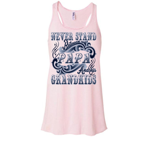 Never Stand Between T Shirt, Coolest Papa Tank Top
