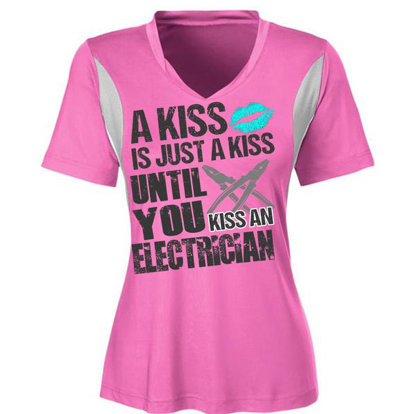 Kiss An Electrician T Shirt, A Kiss T Shirt, Awesome T-Shirts
