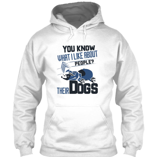 You Know what I Like About People T Shirt, Coolest Dog Lover T Shirt