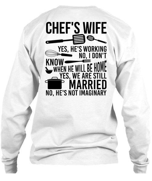 Chef's Wife T Shirt, I Love Wife T Shirt