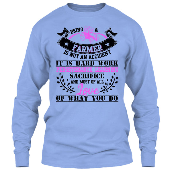 Being A Farmer Is Not An Accident T Shirt, Coolest Farmer T Shirt