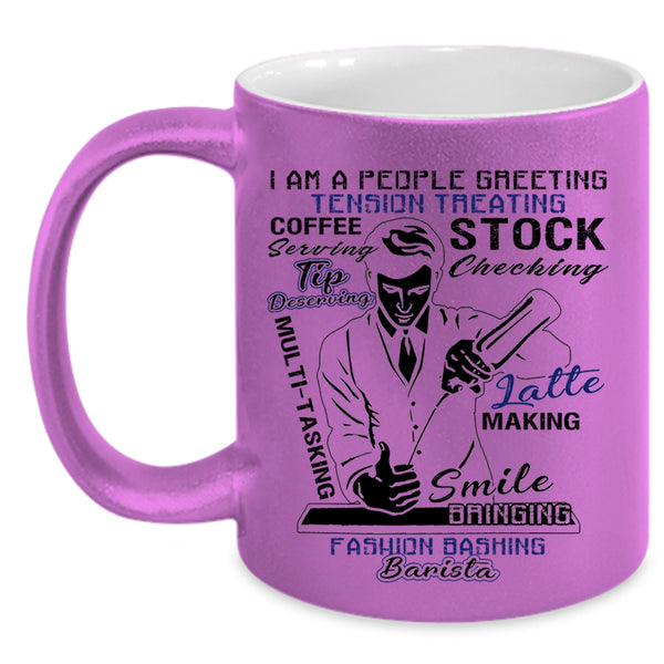 Fashion Bashing Barista Coffee Mug, Coffee Serving Accent Mug