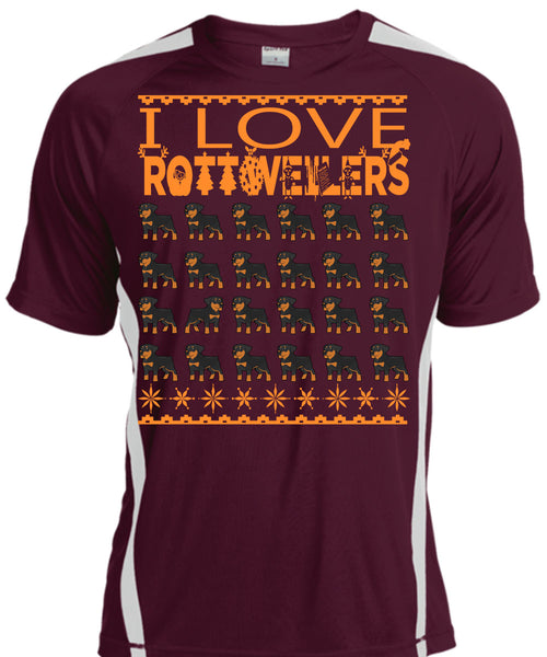 I Love Rottweilers T Shirt, This Girl Loves Christmas T Shirt, Cool Shirt