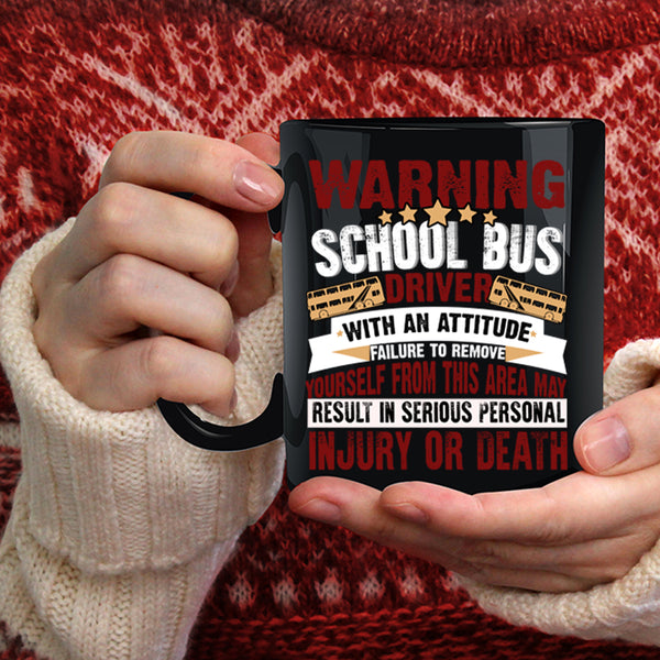 School Bus Driver Coffee Mug, Funny School Bus Driver Coffee Cup