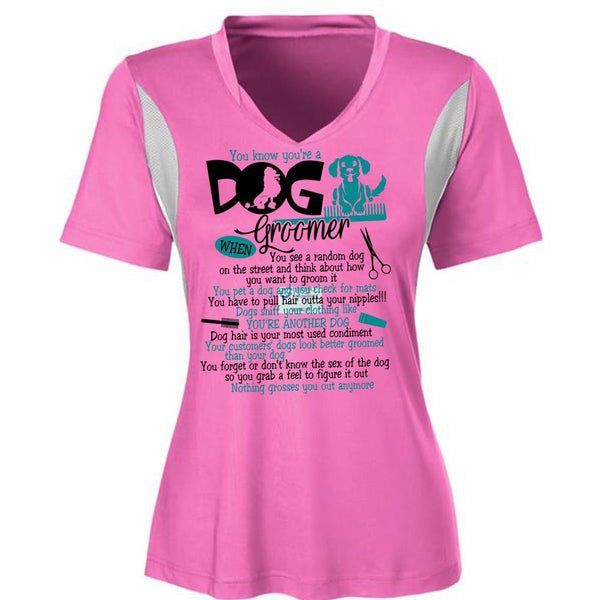 You Know You're A Dog Groomer T Shirt, I Love My Dog T Shirt, Awesome T-Shirts