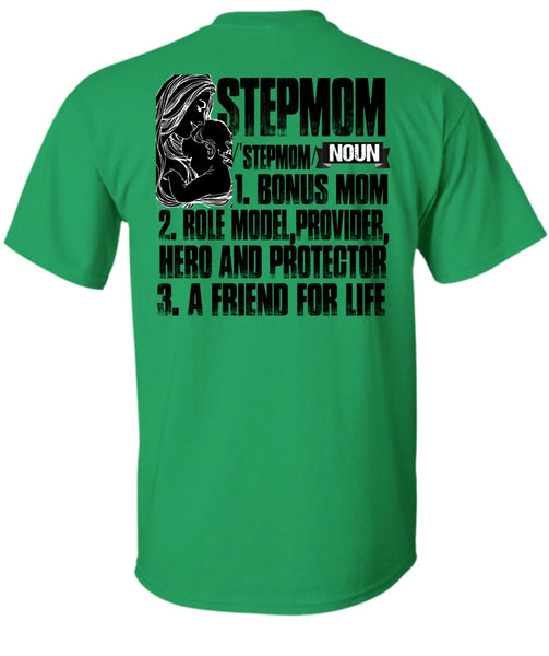 Step Mom T Shirt, I Love Mom T Shirt