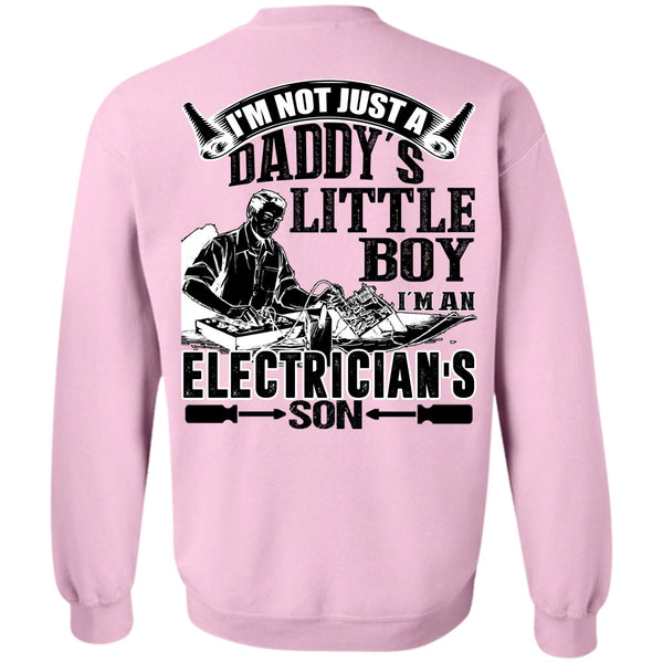 I Love Electrician T Shirt, I'm An Electrician's Son Sweatshirt