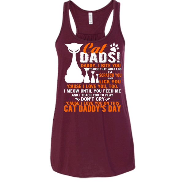 Cat Dads T Shirt, Daddy I Bite You T Shirt, Cool T Shirt