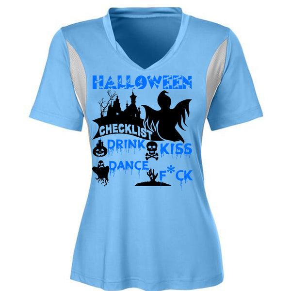 Halloween Checklist Drink Kiss Dance T Shirt, Wait For Halloween T Shirt, Awesome T-Shirts