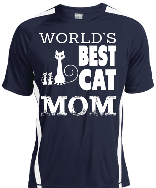 World's Best Cat Mom T Shirt, Family T Shirt, Being A Mom T Shirt