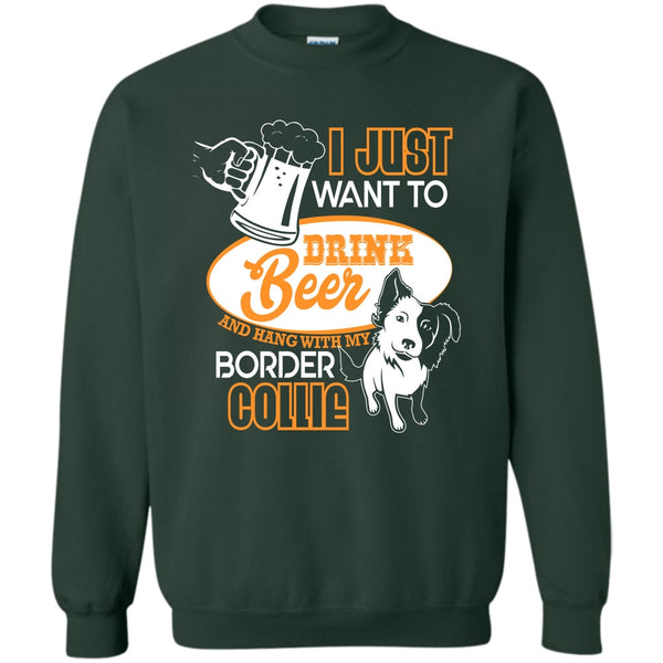 Hang With My Border Collie T Shirt, I Love Border Collie Sweatshirt
