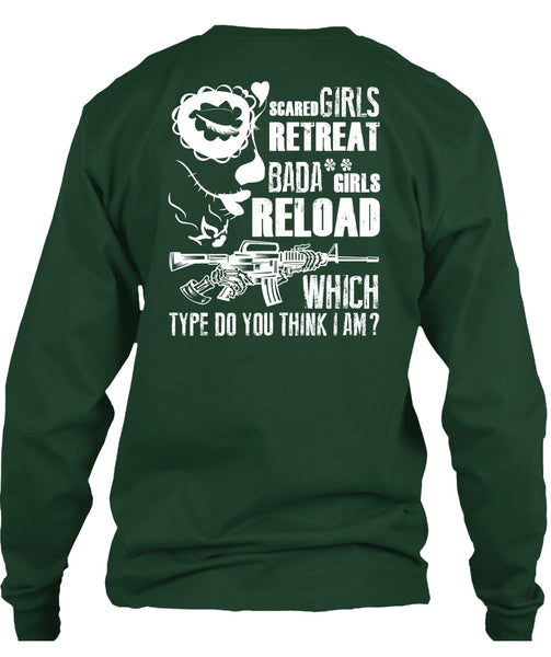 Scared Girls Retreat T Shirt, Being A Gunner T Shirt