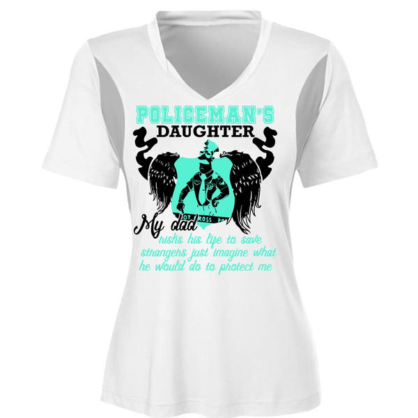 Policeman's Daughter T Shirt, I Love Police T Shirt, Awesome T-Shirts