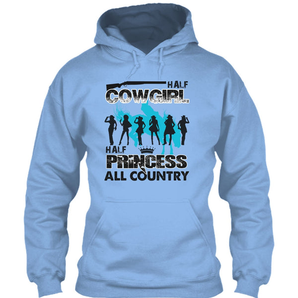 Half Cowgirl T Shirt, All Country T Shirt