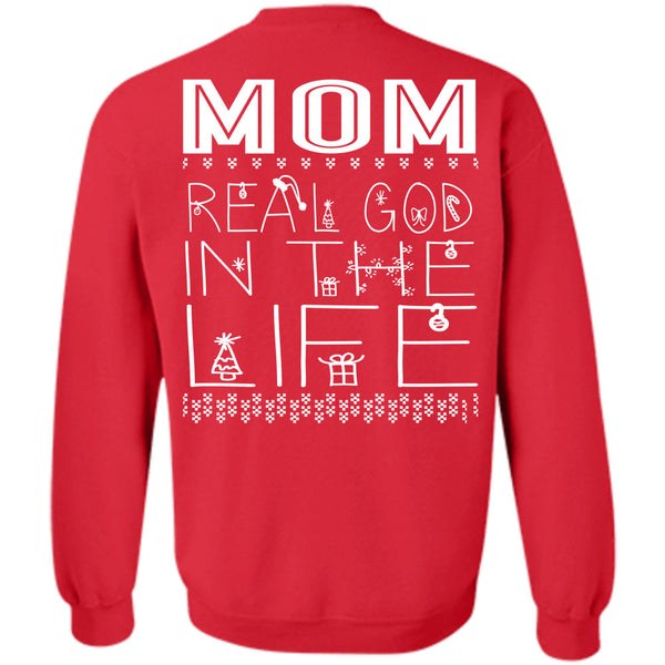This Girl Loves Christmas T Shirt, Being A Mom Sweatshirt