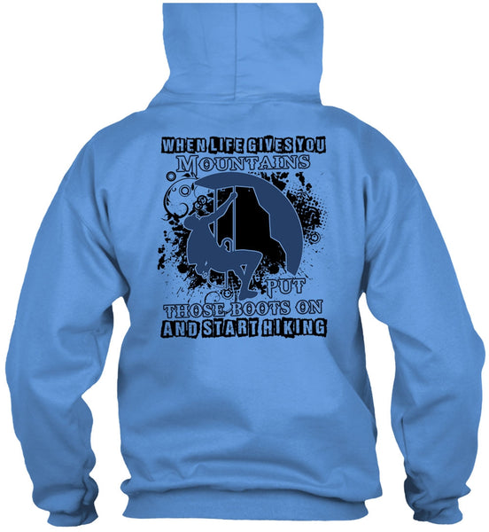 Start Hiking T Shirt, I Love Hiking T Shirt