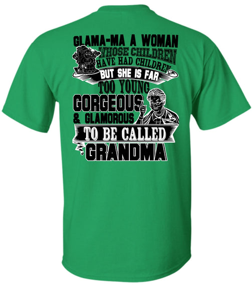 Glamorous To Be Called Grandma T Shirt, I Love Nana T Shirt