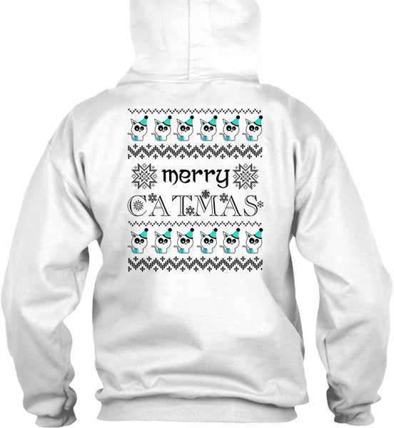 Merry Catmas T Shirt, Happy New Year T Shirt