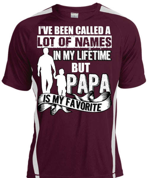 Papa Is My Favorite T Shirt, Being A Dad T Shirt, Cool Shirt