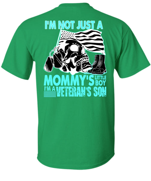 I'm A Veteran's Son T Shirt, I Love Veteran T Shirt