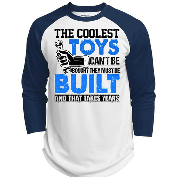 The Coolest Toys Can't Be Bought T Shirt, I Love Mechanic T Shirt, Awesome T-Shirts  (Polyester Game Baseball Jersey)