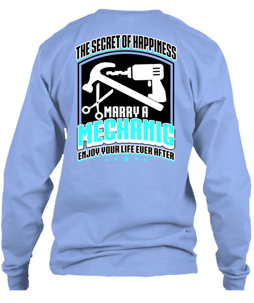 Marry A Mechanic T Shirt, I Love Mechanic T Shirt