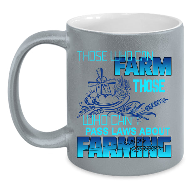Awesome Gift For Farmer Coffee Mug, Farming Accent Mug