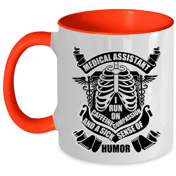 Cool Gift For Nurse Coffee Mug, Medical Assistant Accent Mug