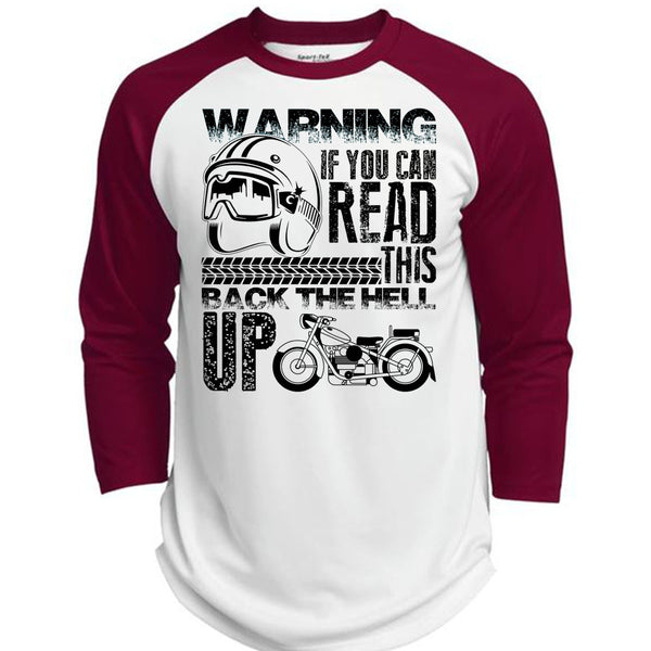 You Can Read T Shirt, I Love Biker T Shirt, Awesome T-Shirts  (Polyester Game Baseball Jersey)